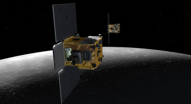 Obě americké sondy GRAIL A a GRAIL B byly po ukončení výzkumu navedeny k dopadu na povrch Měsíce.