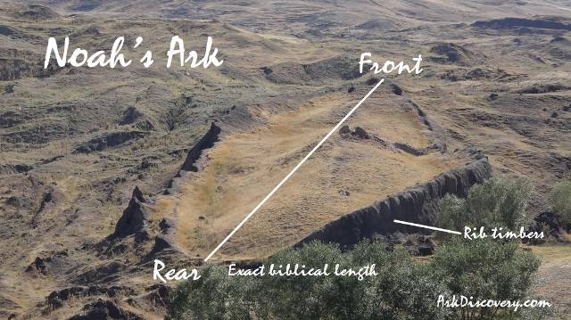Na tomto místě v pohoří Ararat měla přistát Noemova archa.