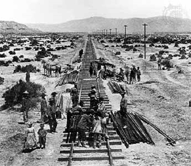 Opravdu se dělníci při výstavbě trati setkali se zjevením vlaku? (Ilustrační foto)