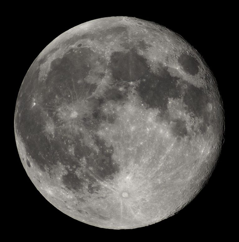 Měsíc, jak je viděn ze Země