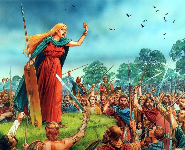 Boudicca dokázala sjednotit keltské kmeny.