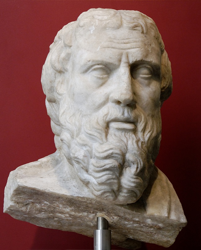 Hérodotos, otec dějepisu, se ve svém díle o visutých zahradách uvnitř babylónských zdí vůbec nezmiňoval.
