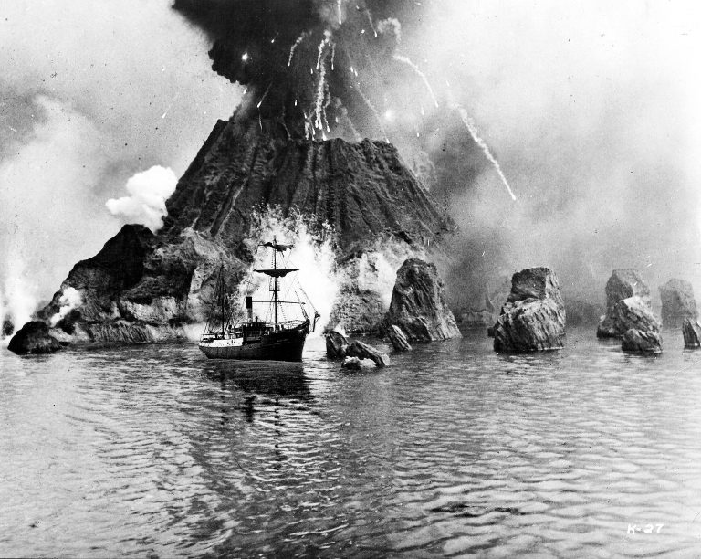 Výbuch sopky Krakatoa v roce 1883 byl strašlivou katastrofou.