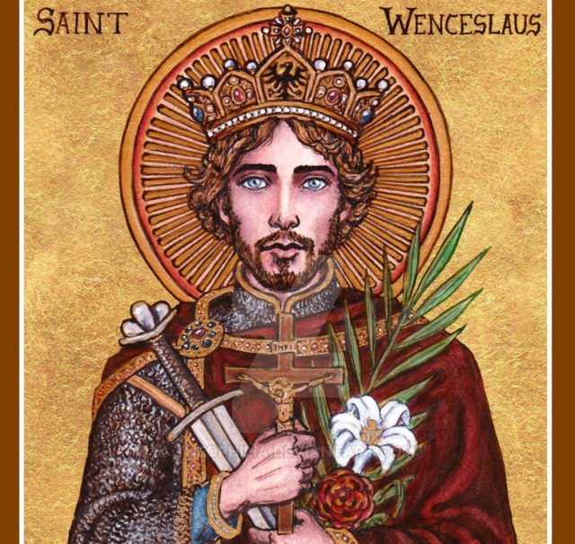 Svatý Václav byl údajně ženatý a měl syna.