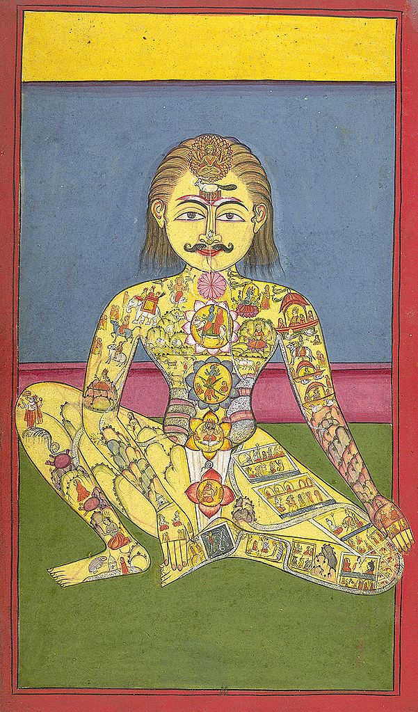 Podle hinduismu jsou čakry energetická místa (centra) v těle.
