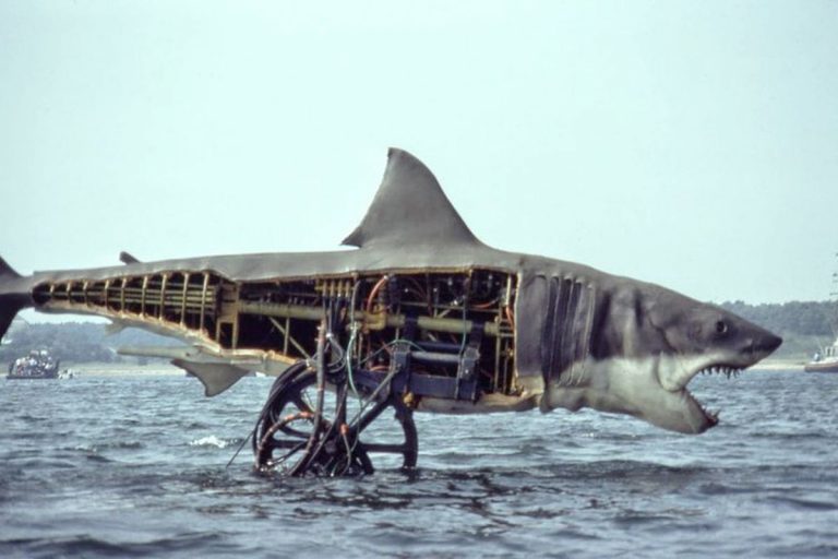 Mechanický žralok z Čelistí byl dosti problémový výtvor. Přispěl tím k větší hrůzostrašnosti snímku?
