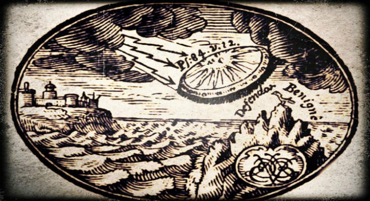 UFO v knize z 18. století