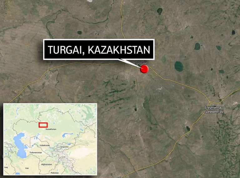 V lokalitě na severu Kazachstánu u města Turgai bylo objeveno přes 200 záhadných obrazců.