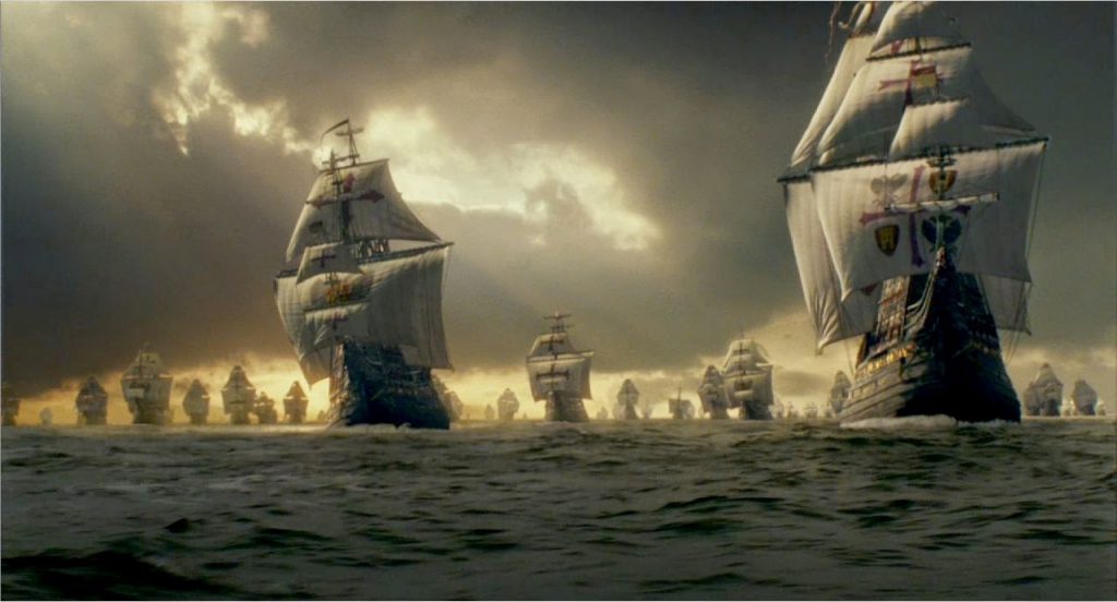 Španělské invazní loďstvo nazývané Armada nemělo ve své době konkurenci. Pro Anglii představovalo vážnou hrozbu.