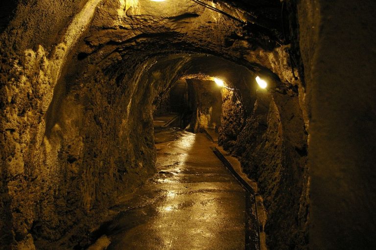 Chodba jihlavských katakomb FOTO: Wikimedia Commons