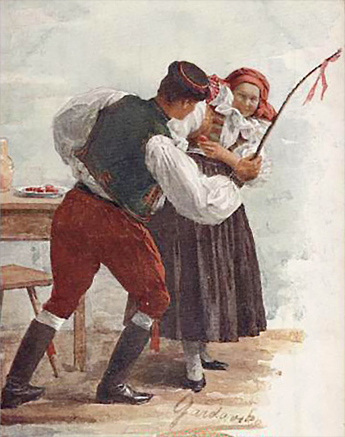 Šlehání děvčat se vykládá různě, Foto: Wikimedia Commons
