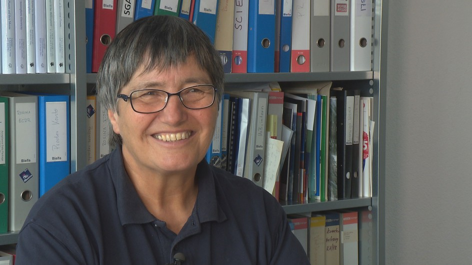 Profesorka Kathrin Altwegg z bernské univerzity ve Švýcarsku. Foto: 2physics.com