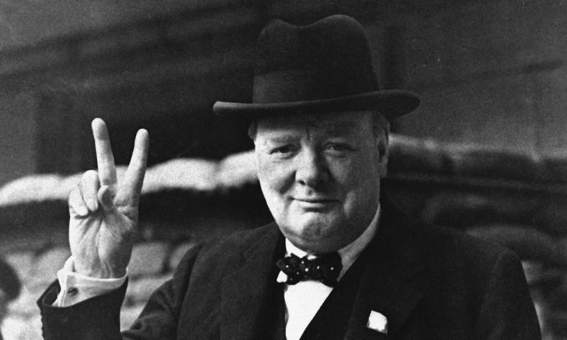 Odkud promlouvá hlas Winstona Churchilla? Foto: properlychastised.com