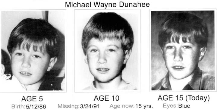 Odhad toho, jak mohl Michael vypadat v různém věku ZDROJ: globalnews.ca