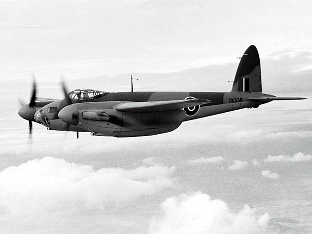 Havilland Mosquito, Foto: Wikimedia Commons