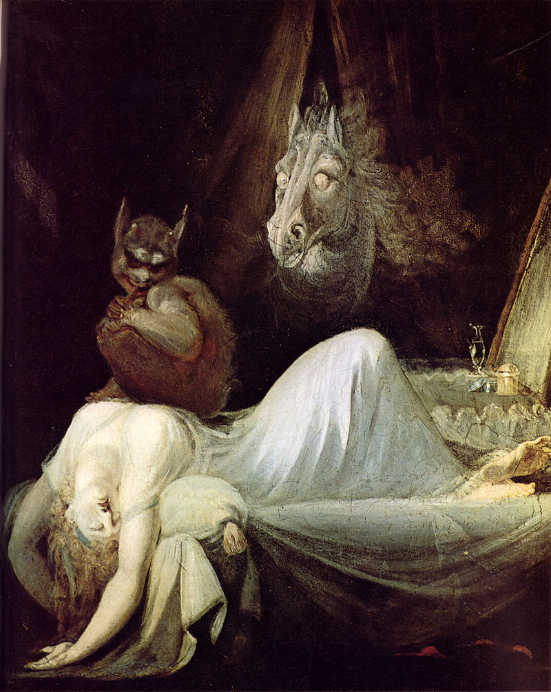 Démon prý sedá obětem na hrudník a dusí je, foto: Wikimedia Commons