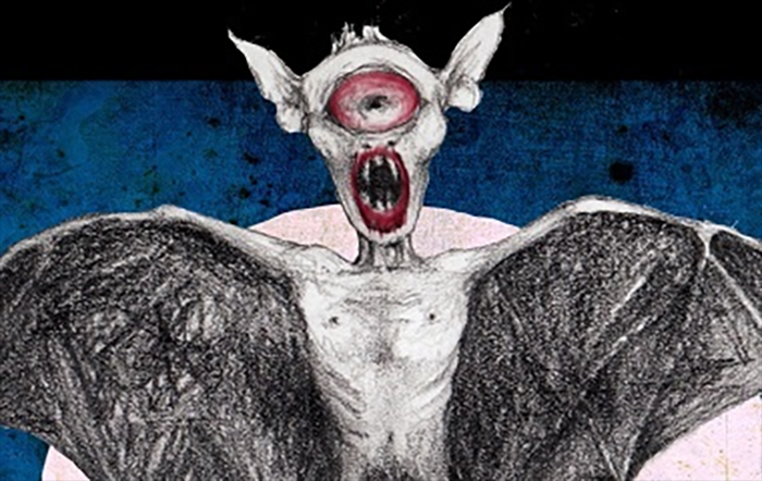 Náčrt démona podle očitého svědka, foto: mythology.net