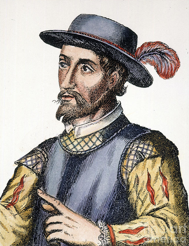 Španělský dobyvatel Juan Ponce de León. Foto: Wikimedia Commons