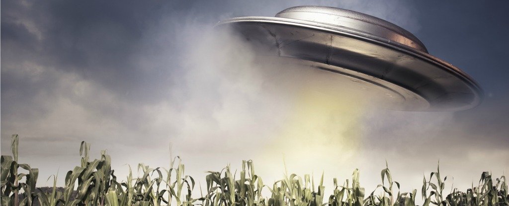 UFO vyděsí muže na poli poblíž městečka Trans-en-Provence. Foto: sciencealert.com