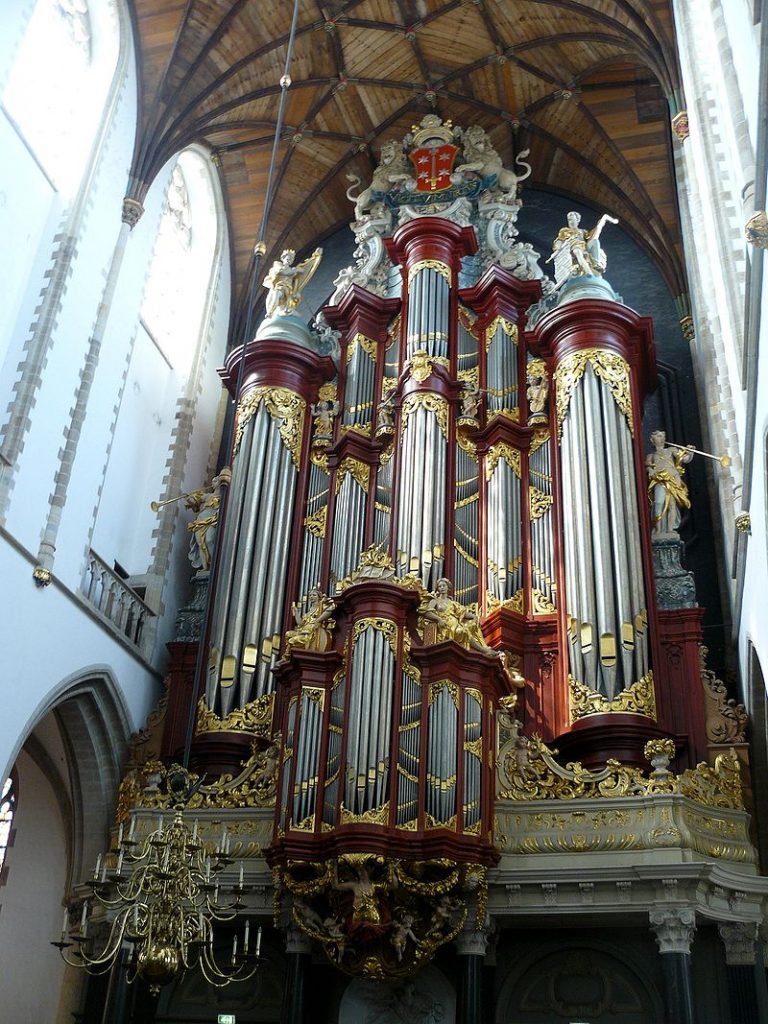 Varhany v katedrále sv. Bavona FOTO: Wikimedia Commons