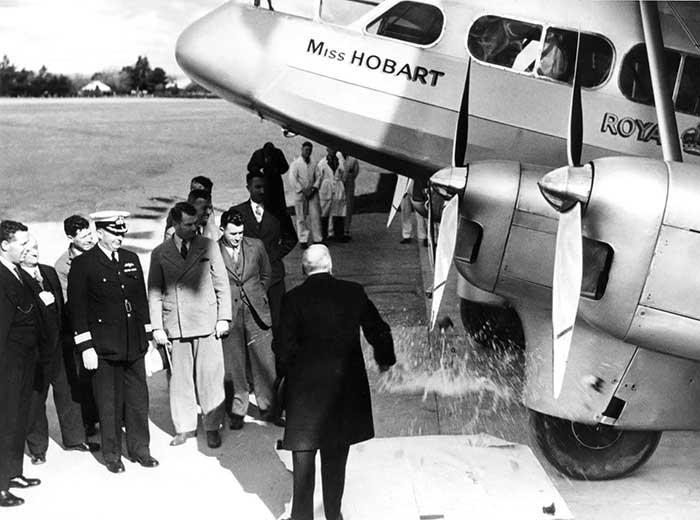Miss Hobart bylo zajeté letadlo řízené zkušeným pilotem. Foto: www.goodall.com.au