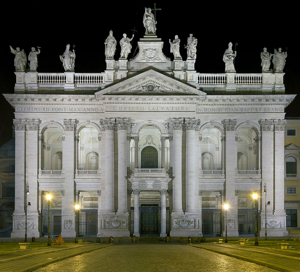 Lateránská bazilika v Římě, foto Wikimedia Commons