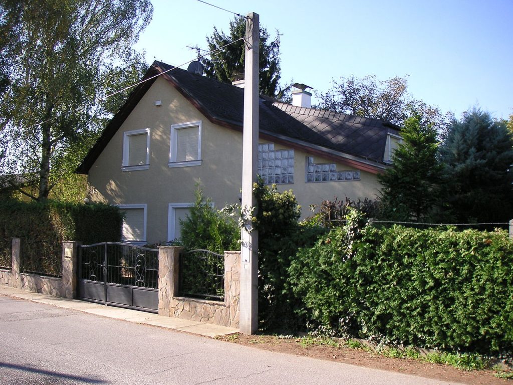 Dům, kde byla Natascha Kampusch vězněna. Foto: Wikimedia Commons
