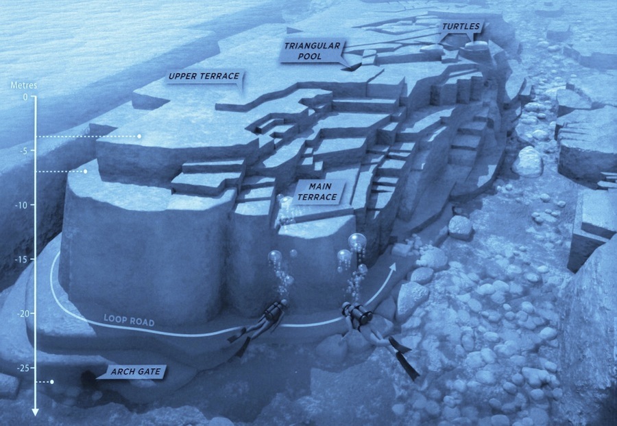 3D model podmořského monumentu, foto human-resonance.org.