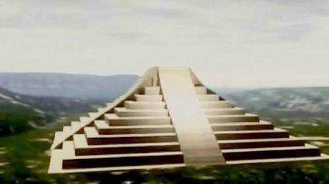 Umělecké znázornění pyramidy, foto allinnet.info