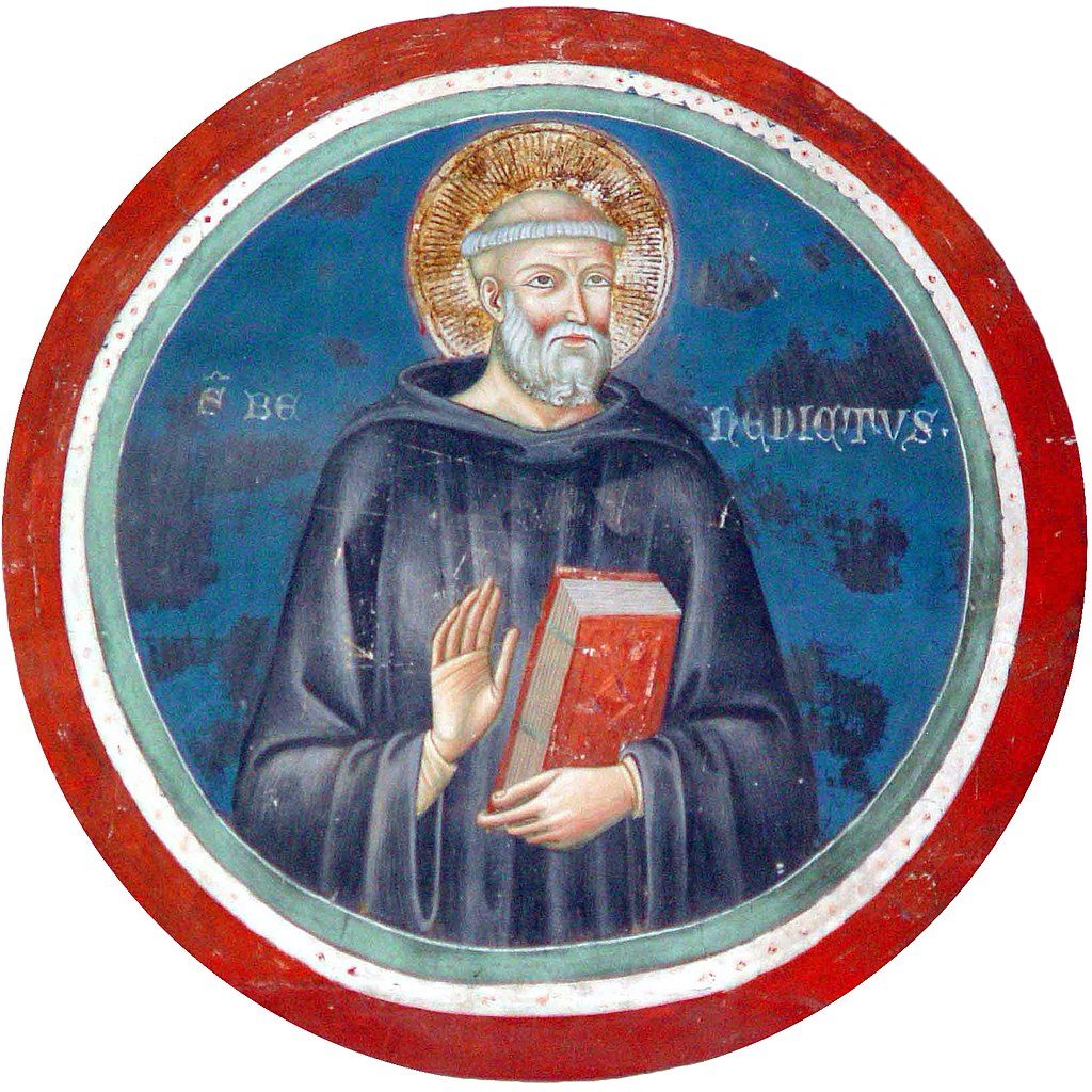 Svatý Benedikta z Nursie, foto Wikimedia Commons