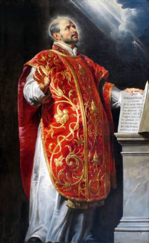 Svatý Ignác z Loyoly byl duchovním otcem a spoluzakladatelem jezuitského řádu. Foto: wikimedia commons