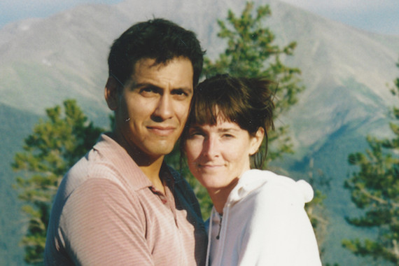 Jedna z posledních fotek Rivery, zachycující ho s jeho manželkou ZDROJ: mysteriousuniverse.com
