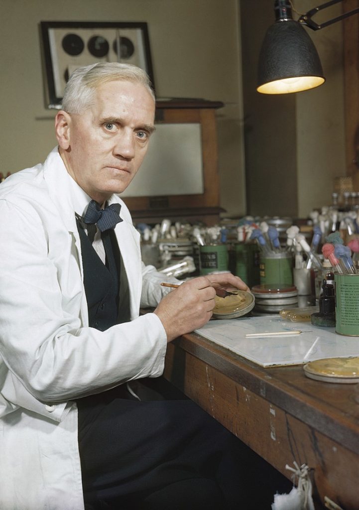 Alexander Fleming, foto Wikimedia Commons