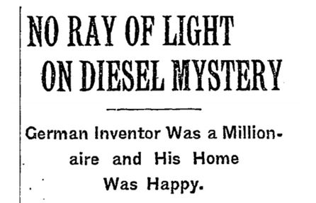 O zmizení vynálezce psaly i New York Times, tenkrát ještě nikdo netušil, že Diesel má místo milionů jen dluhy. Foto: the-line-up.com 