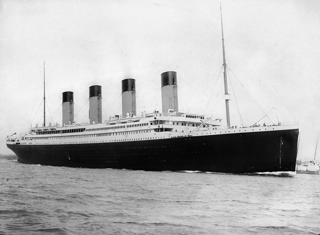 Loď Titan z Robertsonovy knihy se Titanicu dokonale podobá. Foto: Wikimedia Commons