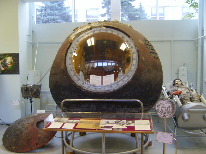 Přistávací modul lodi Vostok 1. Foto: Wikimedia Commons