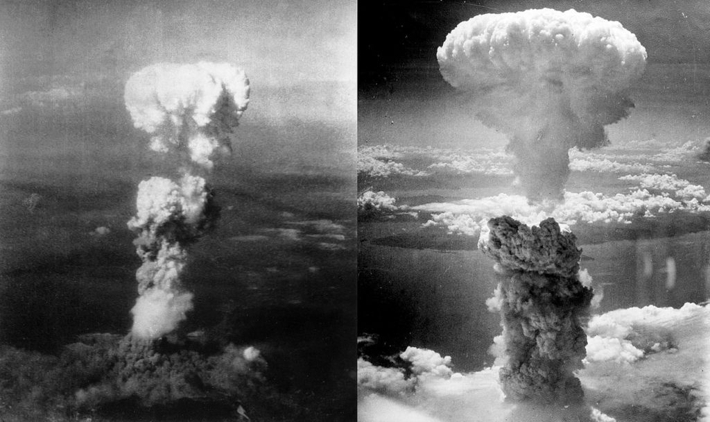 Podle podivných mraků popsaných po výbuchu se dnes mezi záhadology spekuluje o prastaré atomovce, foto Wikimedia Commons