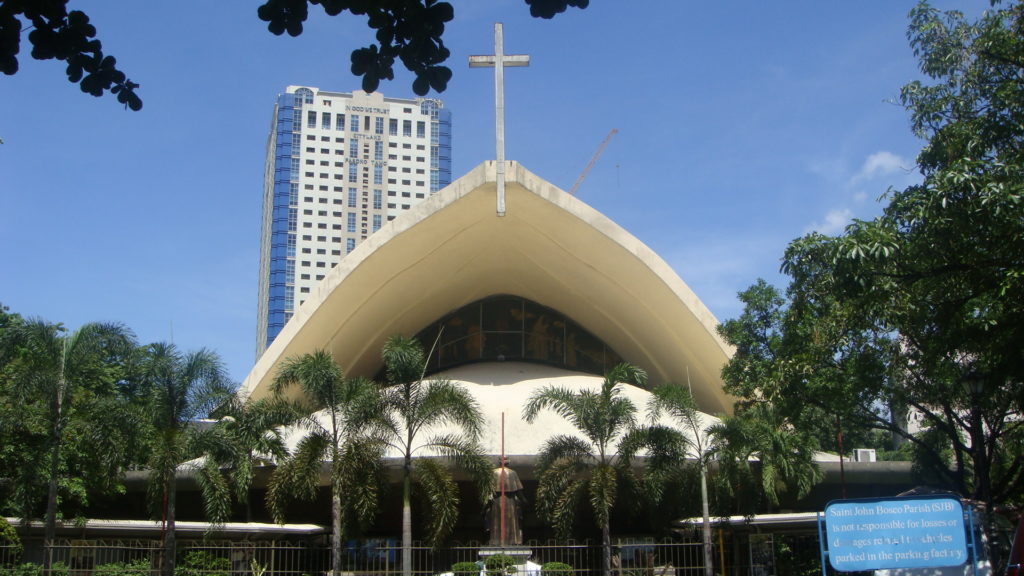 Kostel zasvěcený Donu Boscovi najdeme i na Filipínách. Foto: Wikimedia Commons