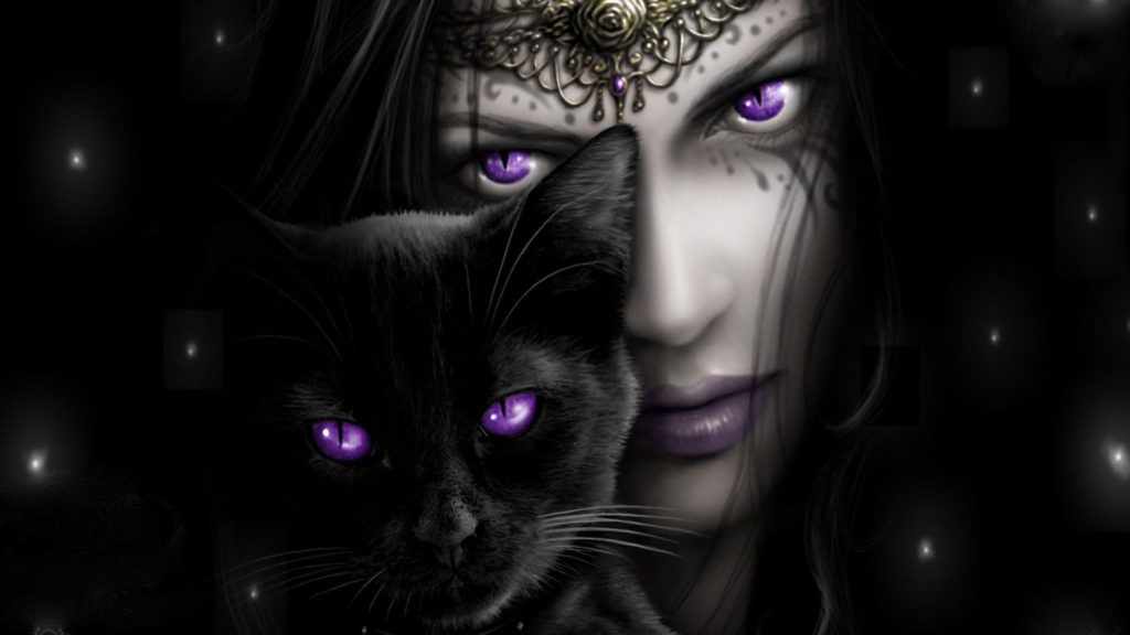 V dobách honu na čarodějnice bývají upalovány i kočky. Foto: witcheslore.com