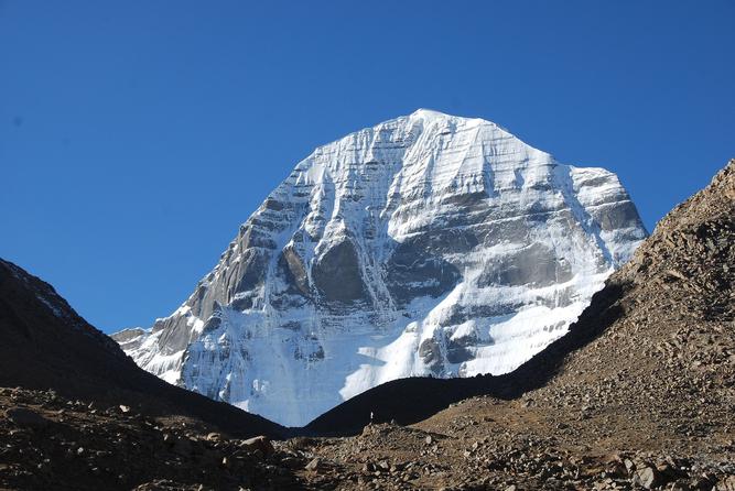 Pohled na Kailas FOTO: Wikimedia Commons