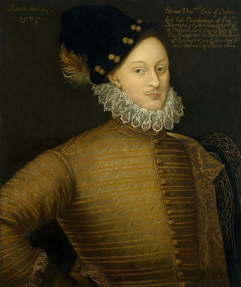 Hrabě Edward de Vere, foto Wikimedia Commons 
