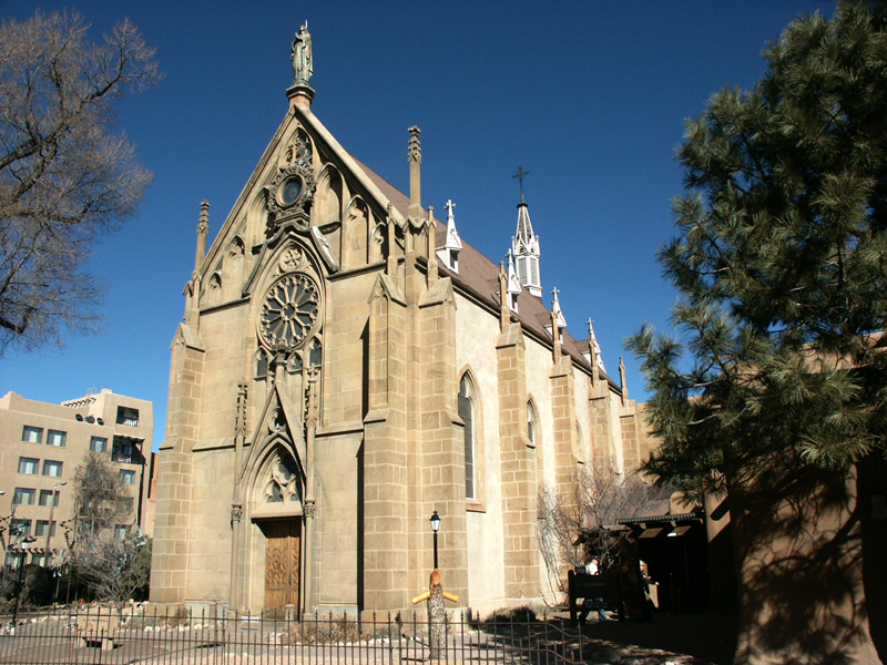 Kaple Loretto Santa Fe v Novém Mexiku. Foto: Wikimedia Commons