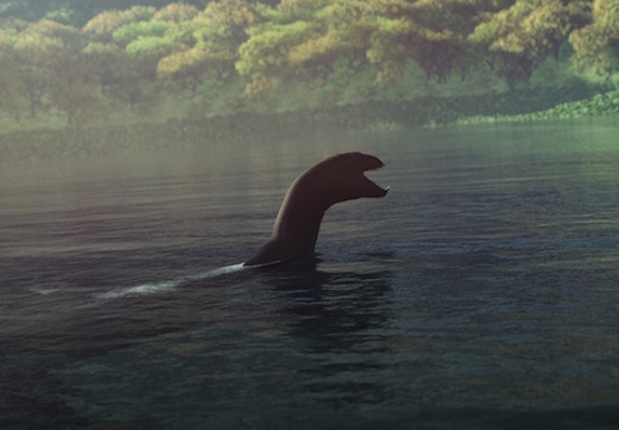 Jedna z mála podobizen příšery z jezera Chelan. ZDROJ: mysteriousuniverse.com