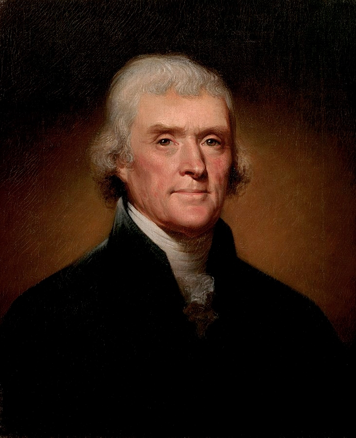 Thomas Jefferson, foto Wikimedia Commons