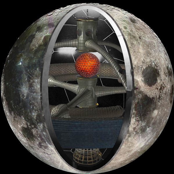 Ukrývá se uvnitř Měsíce umělá konstrukce? Foto Wikimedia Commons