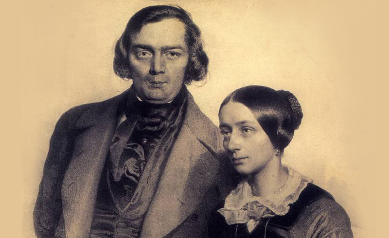 Robert a Clara Schumannovi. Foto: houstonsymphony.org