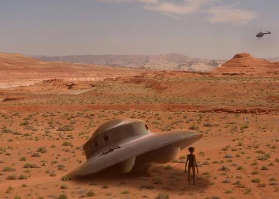 Došlo v Americe doopravdy k havárii UFO? ZDROJ: mysteriousuniverse.com