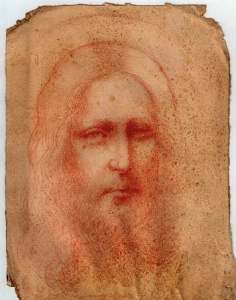 Nově objevená kresba, foto Leonardo da Vinci International Committee