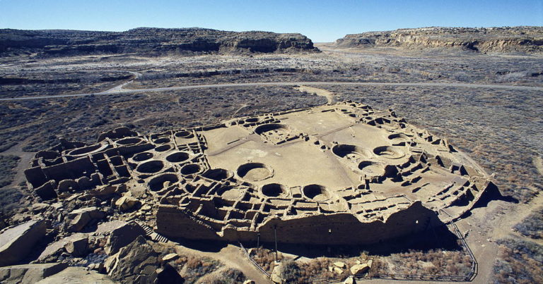 V kaňonu Chaco vystavěli neuvěřitelně propracovaná sídliště. Foto whc.unesco.org