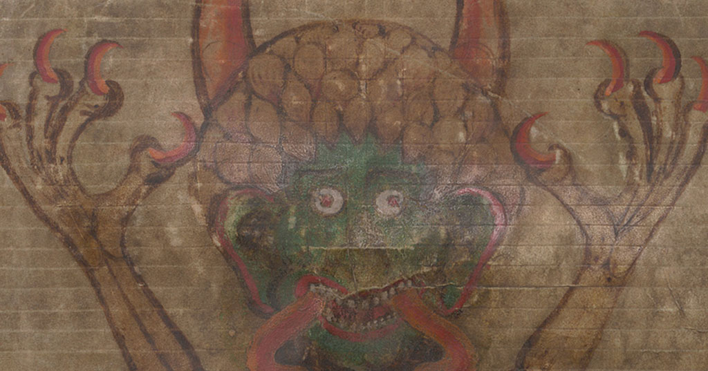 Vyobrazení ďábla v knize, foto ebonnoir.com